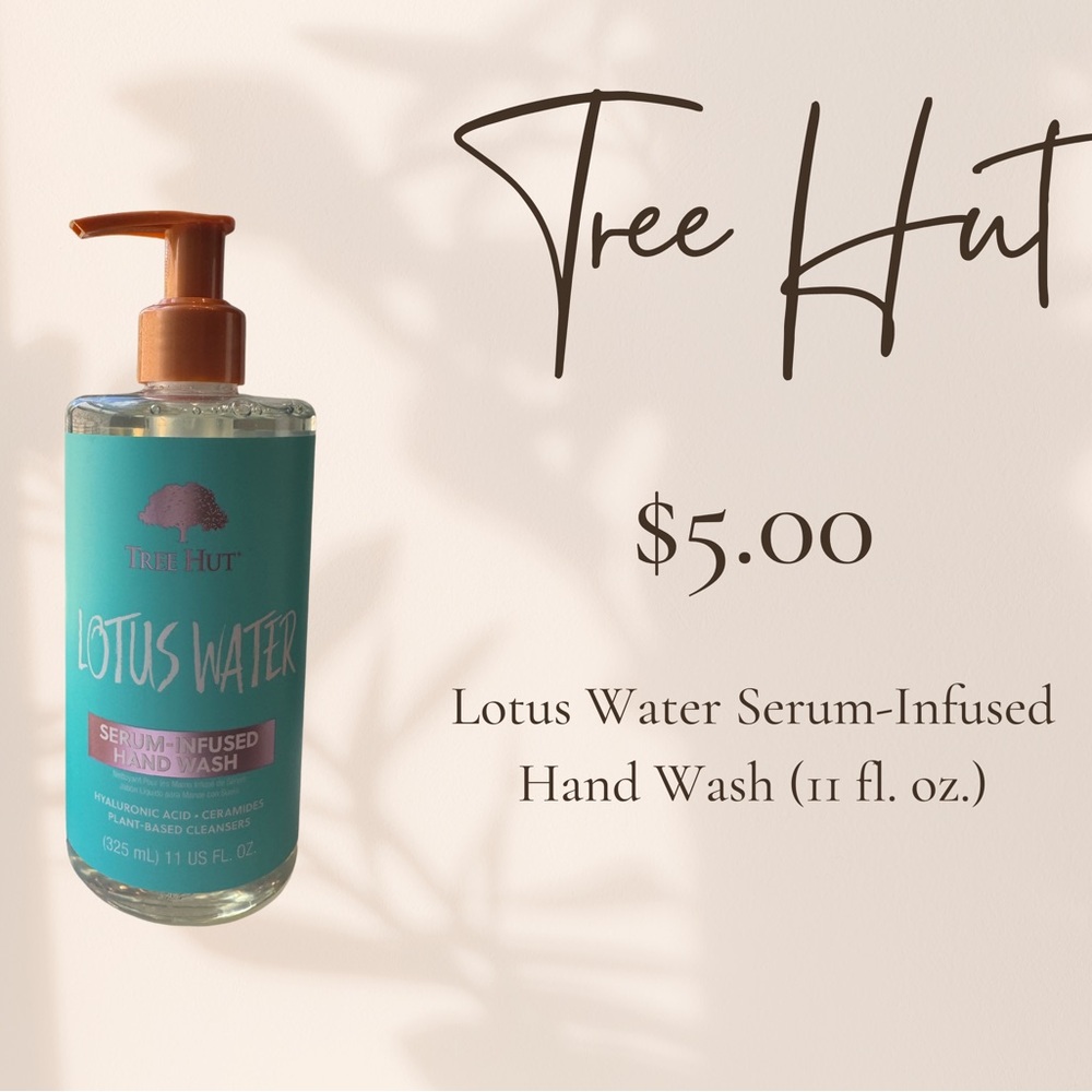 Tree Hut Lotus Water Hand Soap - Blue